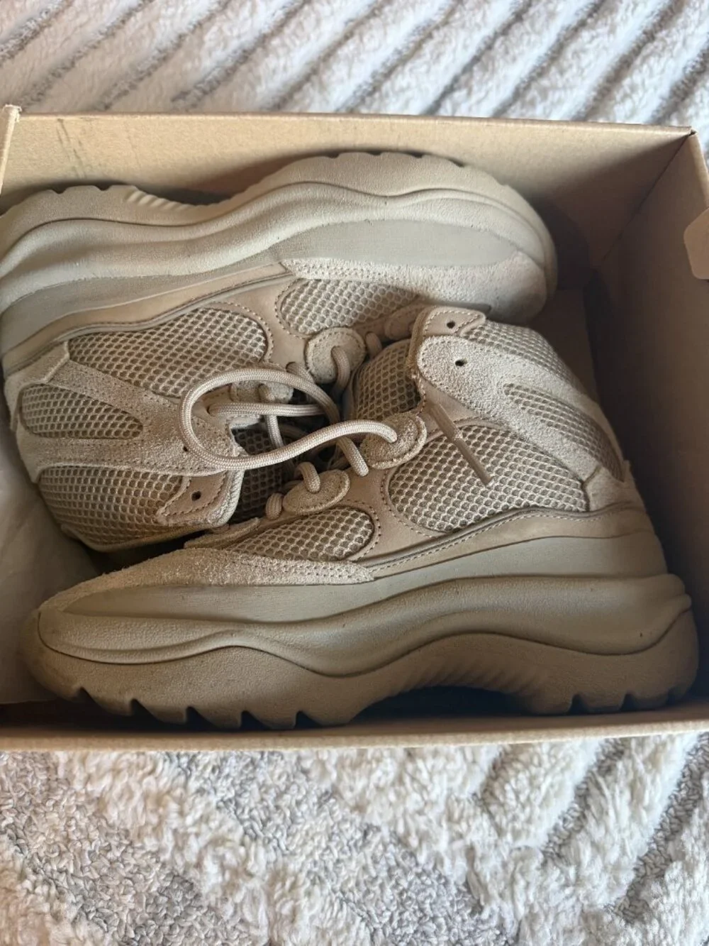 ADIDAS YEEZY 'DESERT ROCK' BOOTS NEW
